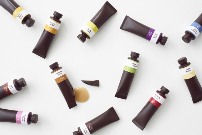 Packaging : des tubes de peinture en chocolat