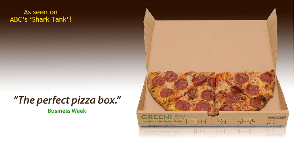 GreenBox, la boîte à Pizza écologique et pratique