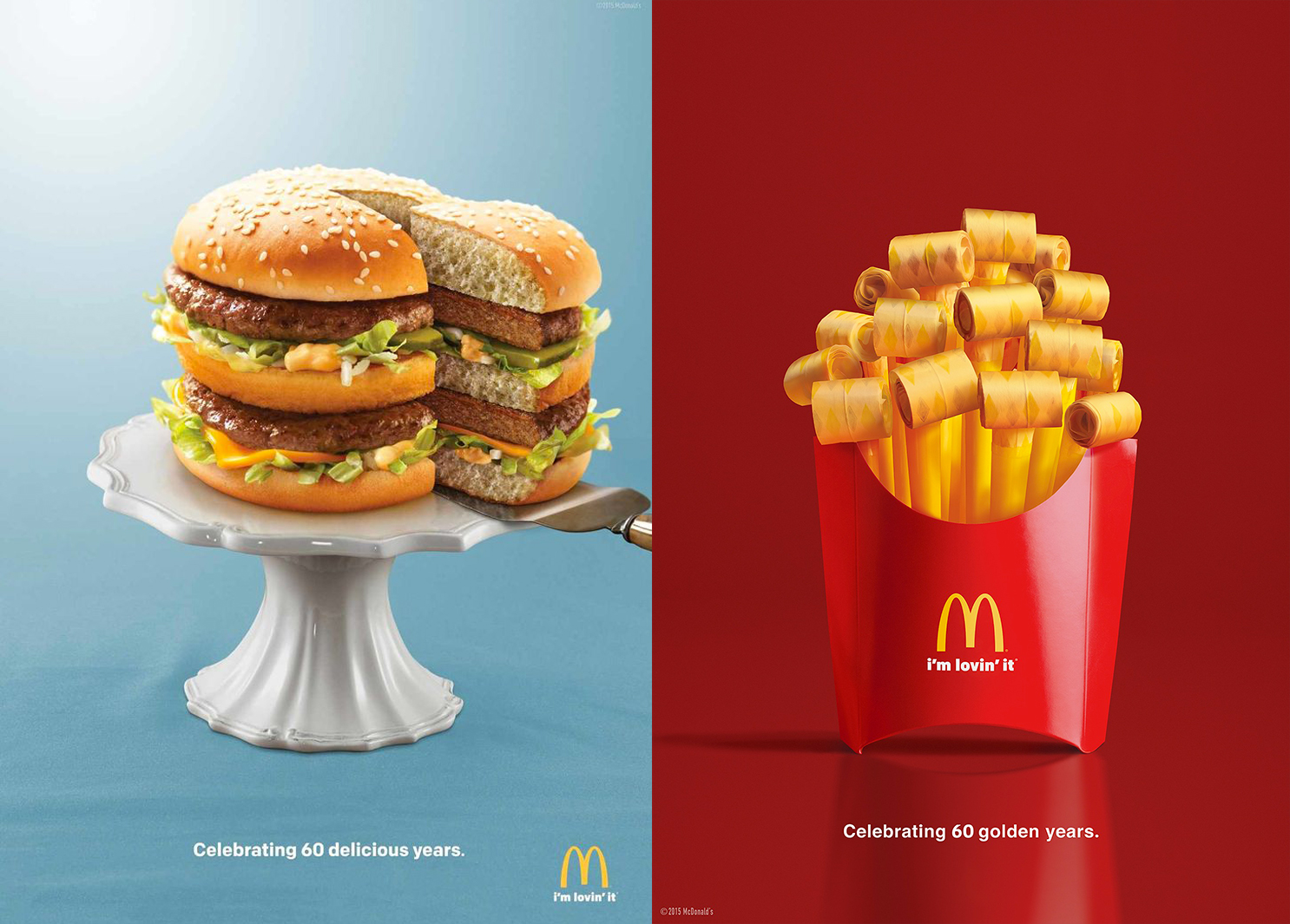 Des prints festifs pour les 60 ans de McDonald's