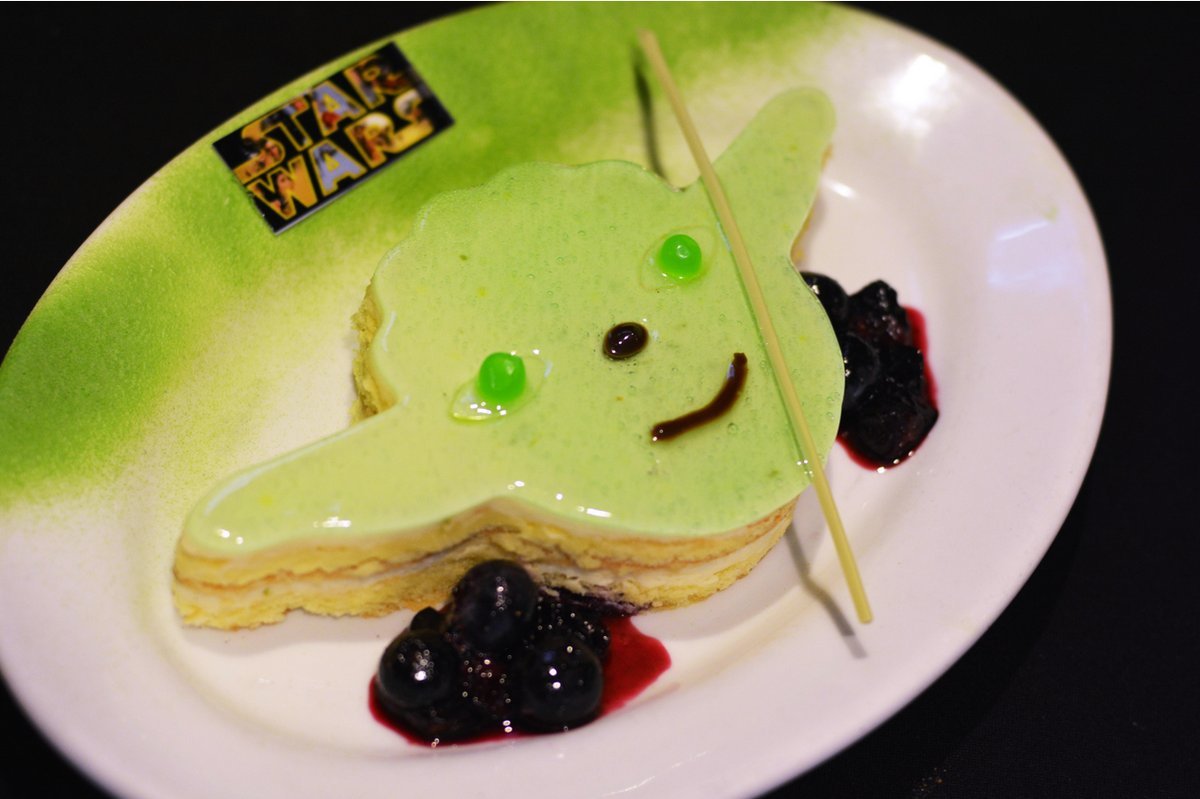 Yoda Gateau Star Wars Food Geek Love