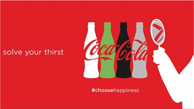 Coca-Cola dévoile sa nouvelle campagne de pub "Choose Happiness" en Grande-Bretagne