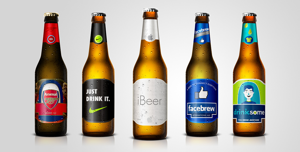 Les marques populaires rebaptisées en bière