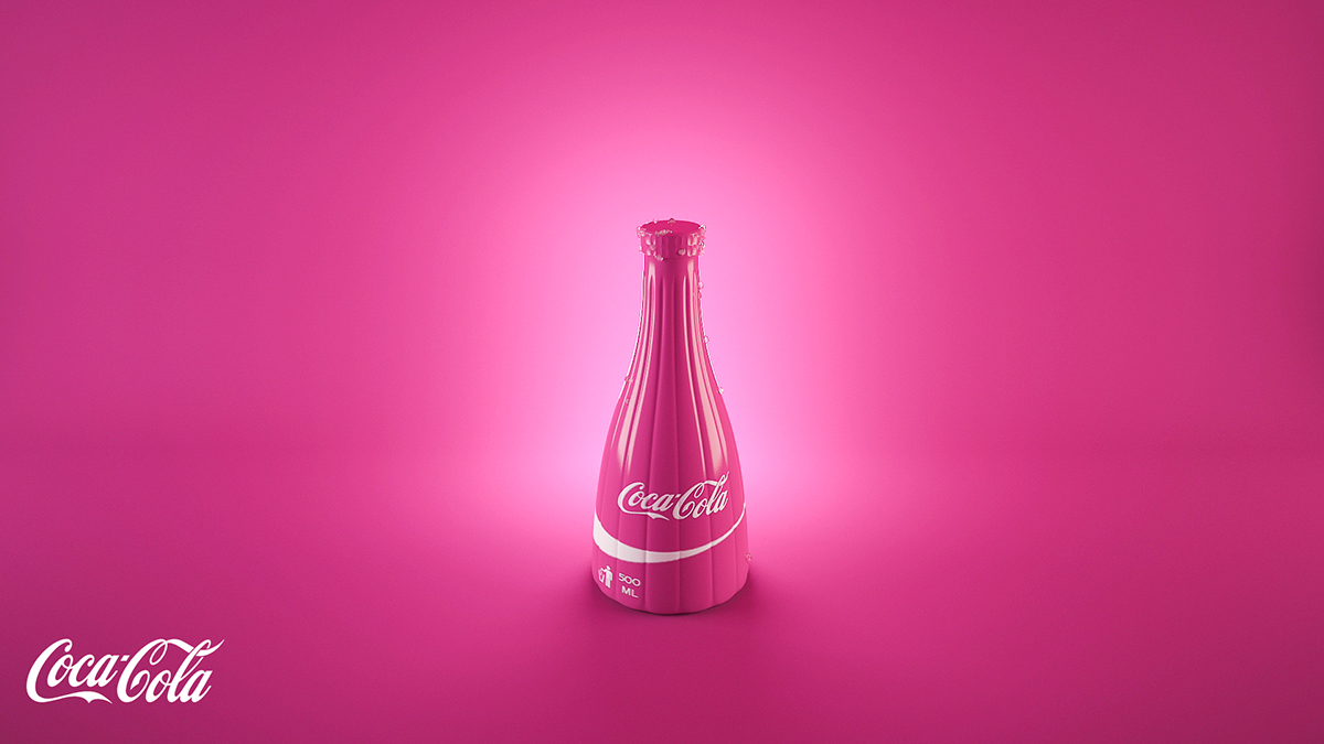 Un artiste imagine les bouteilles de Coca-Cola version fruitées