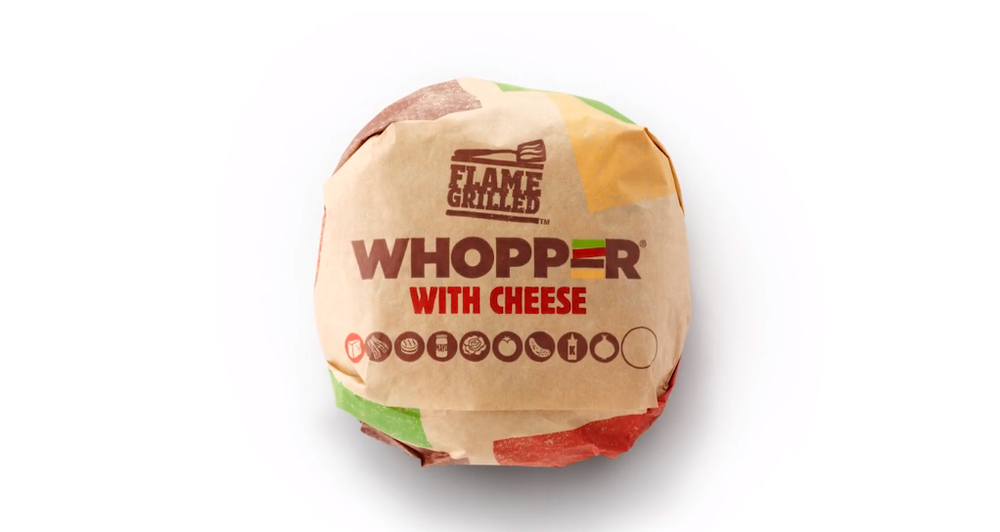 Une nouvelle identité visuelle pour les emballages de Burger King