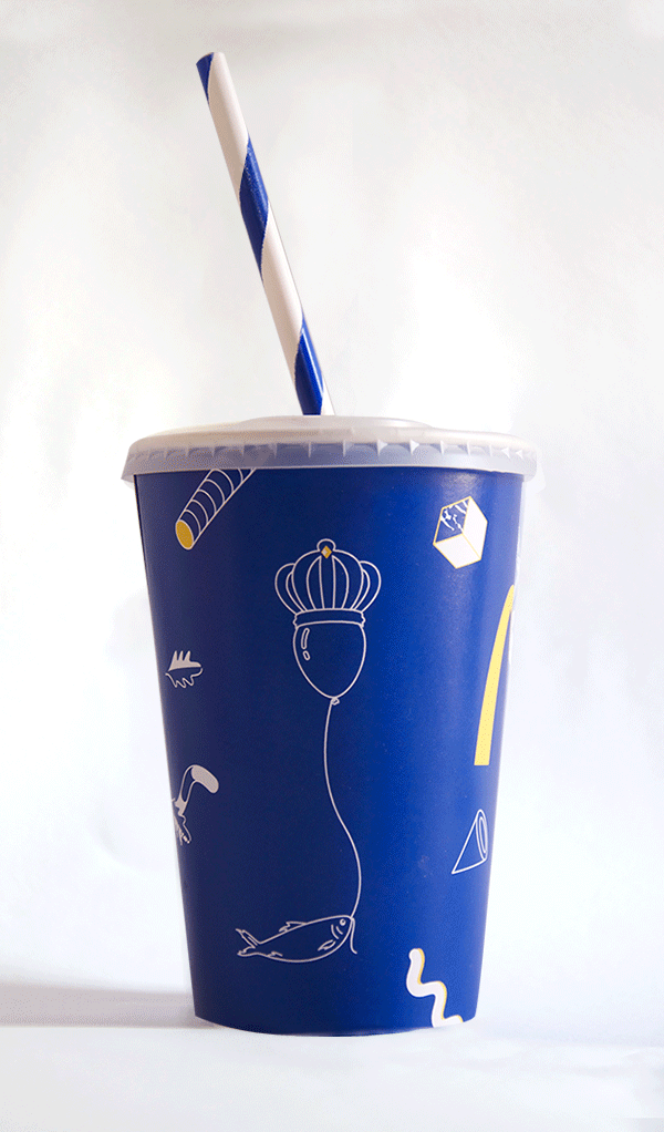 Un designer redessine l'identité visuelle de McDonald's Amsterdam !
