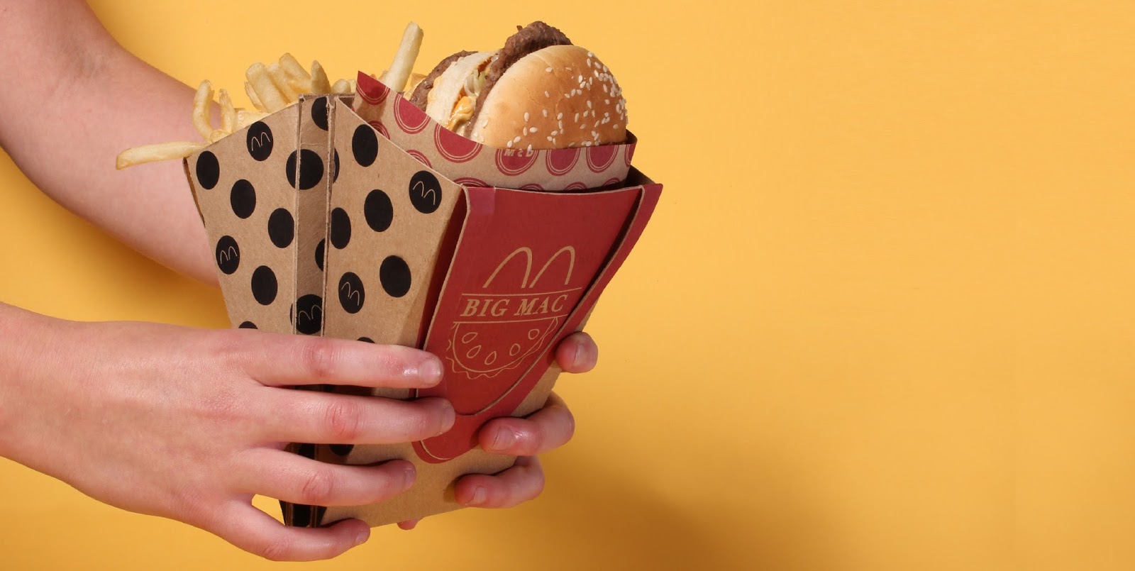 Un packaging McDonald's spécialement conçu pour manger votre Big Mac dans la rue !