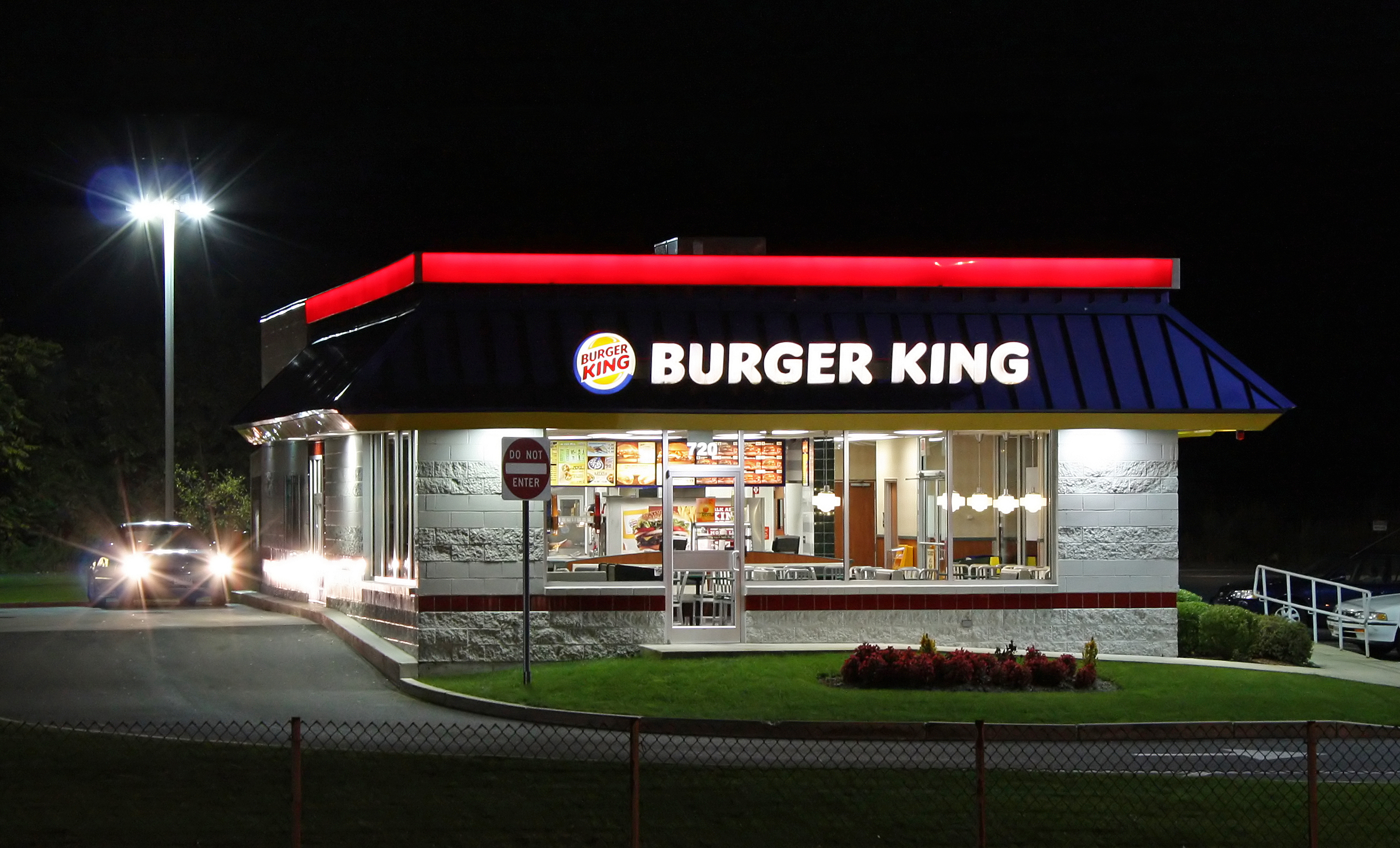 L'enseigne Burger King
