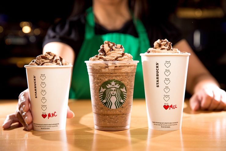 Des nouvelles boissons en édition limitée chez Starbucks pour la Saint-Valentin