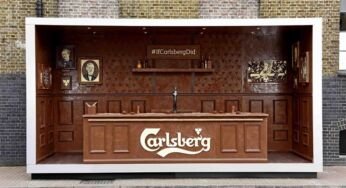 Pâques : un bar Carlsberg en chocolat