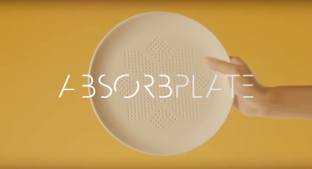 La première assiette qui absorbe le gras