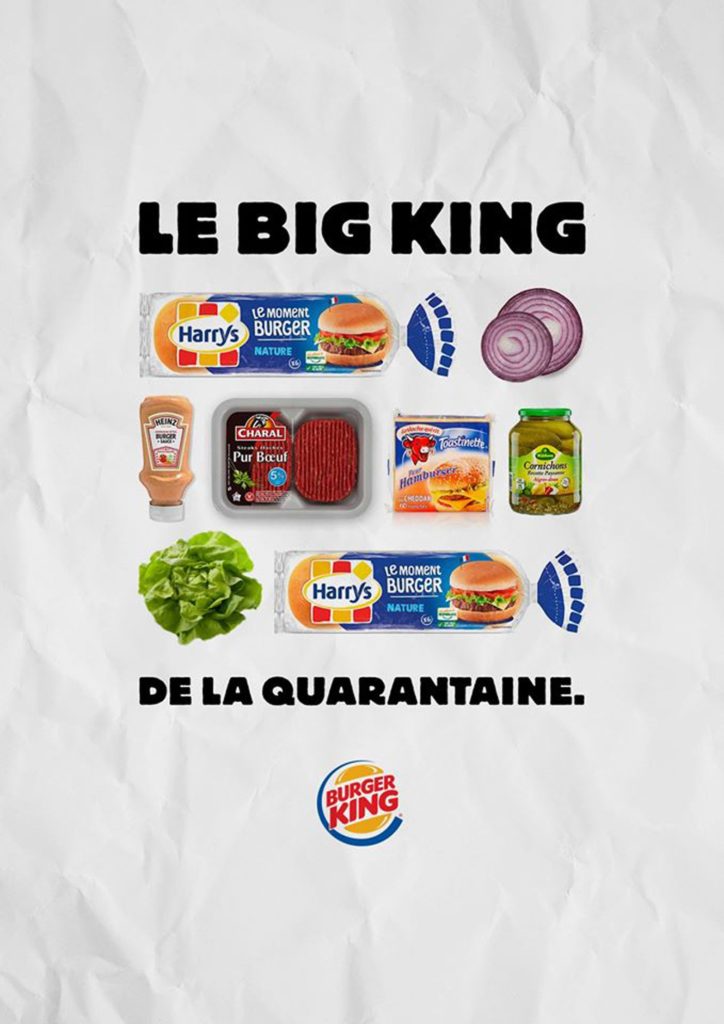 Le coup de génie de Burger King durant le confinement – Food Geek &amp; Love