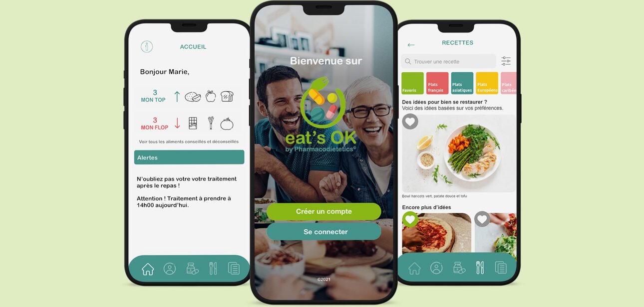 Eat’s Ok, l'appli contre les conflits aliments-médicaments