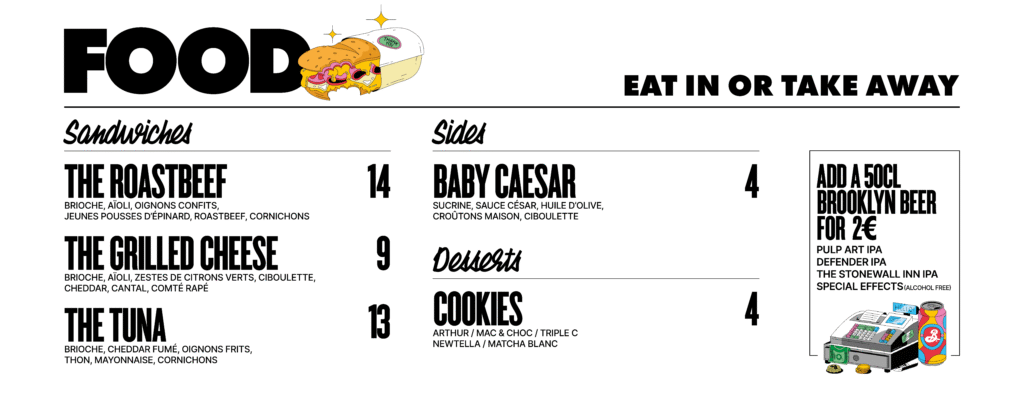 Brooklyn Bodega Menu | Food Geek and Love